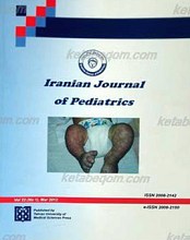 مجله بیماری های کودکان ایران (دوره 22، شماره 1، بهار1391)