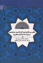 کرسی نظریه پردازی تفسیر موضوعی میان رشته ای قرآن کریم
